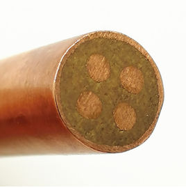 銅の頑丈な外装MIケーブルの鉱物によって絶縁される金属によっておおわれるケーブル