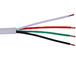 低電圧ポリ塩化ビニールの制御ケーブルAWGのZR KVVRの耐火性ハロゲンはワイヤーを放します